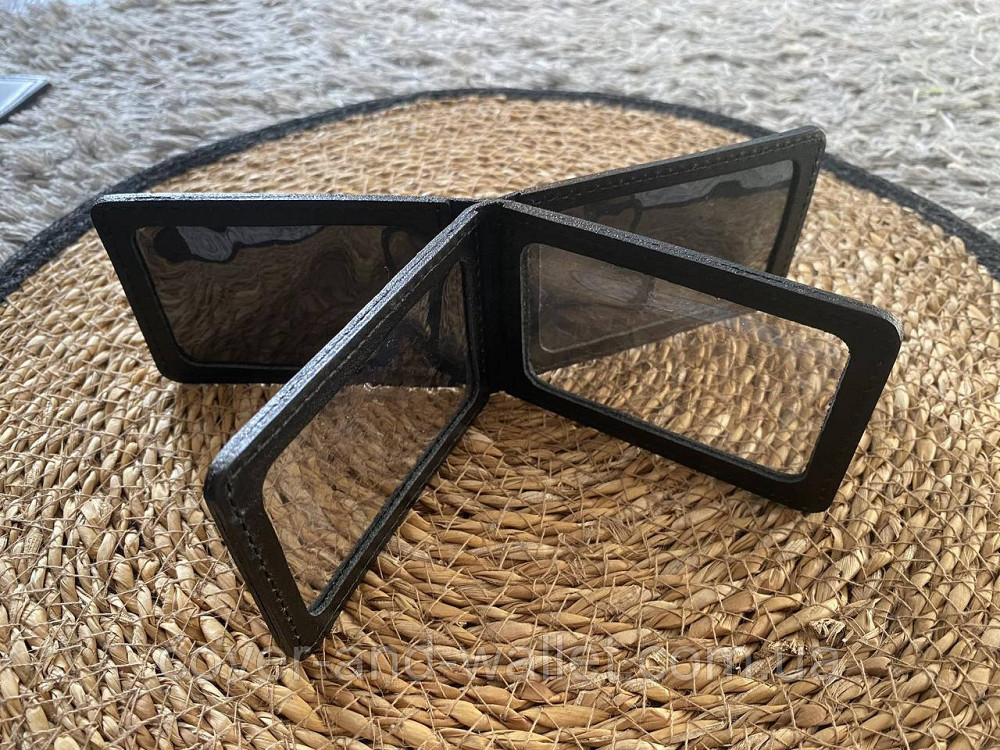 Шкіряна обкладинка Державна податкова служба України на чотири відділення Київ - фото 2