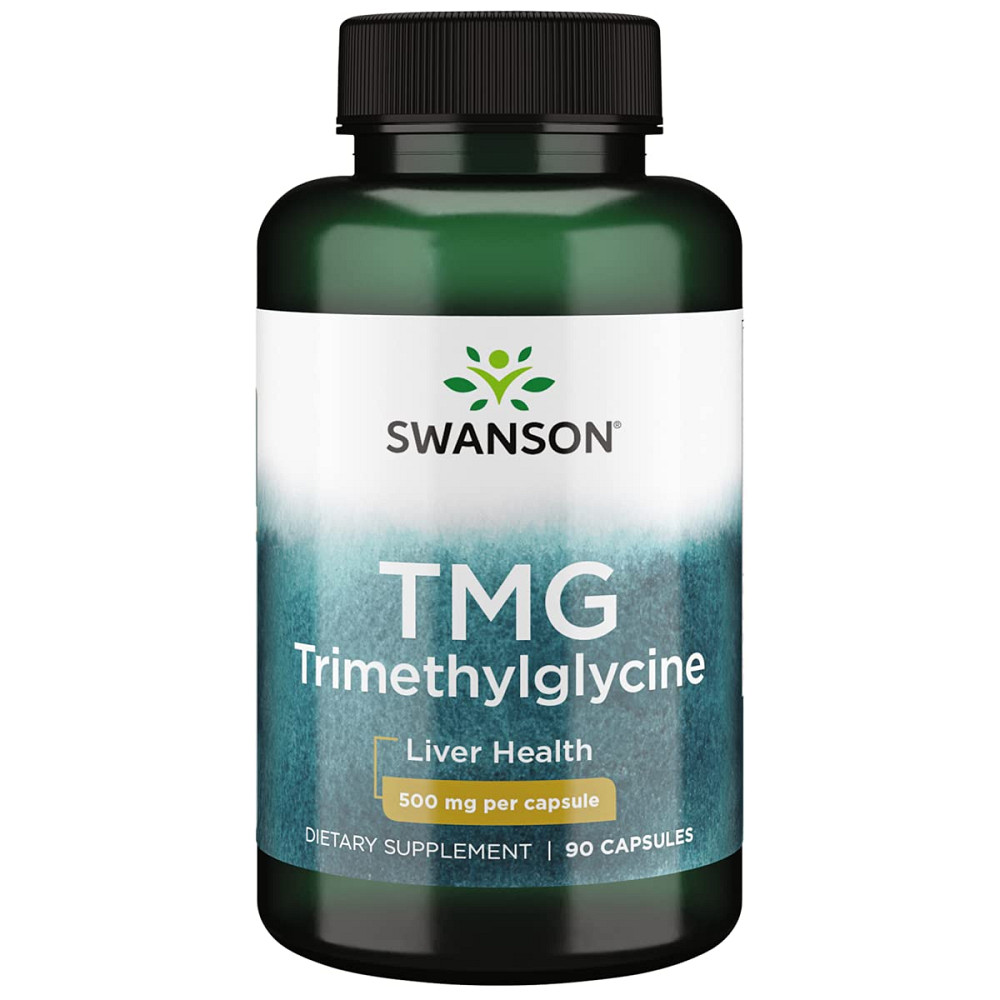 TMG Trimethylglycine 500 mg, 90 капсул Луцк - изображение 1