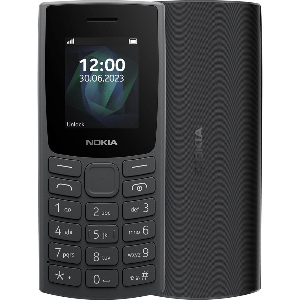 Мобільний телефон Nokia 105 2023 Single Sim Charcoal Чорний Харьков - изображение 1