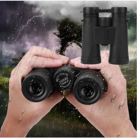 Бінокль з 10-кратним збільшенням Binoculars LD 214 10X42 лінза 42 мм, багатошарове покриття FMC 7921 Київ