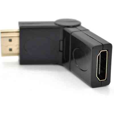 Переходник HDMI M to HDMI F 360° Voltronic (YT-A-HDMI(M)/(F)360°) Винница