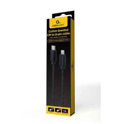 Дата кабель USB-C to Lightning 1.8m USB2.0 Cablexpert (CCDB-mUSB2B-CMLM-6) Вінниця