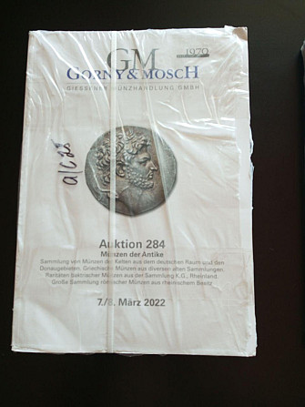 Каталог Аукційний. Gorny & moscH Твердий палітурка 284 і 285 Полтава - фото 1