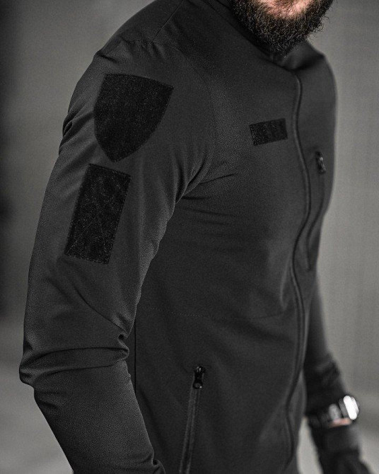 Ветровка paradox (без капюшона) черная полиция ДЛ6292 Одесса - изображение 10