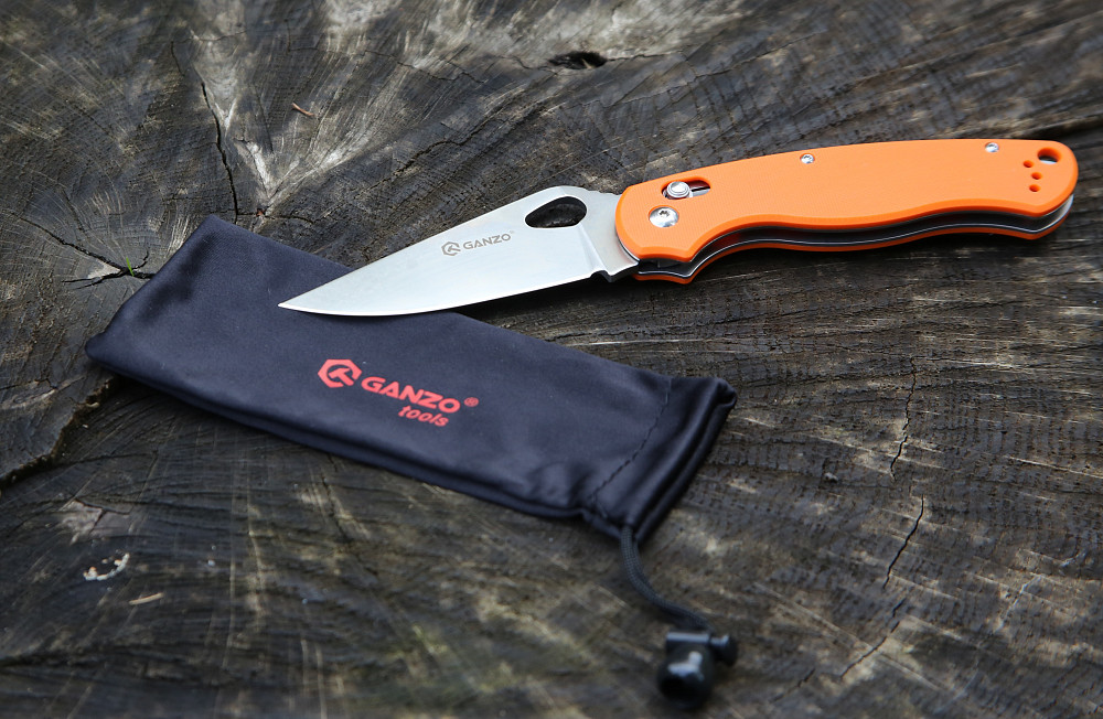Ніж складаний Ganzo G729-OR помаранчевий Киев - изображение 13