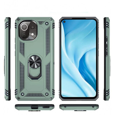 Чохол до мобільного телефона BeCover Military Xiaomi Mi 11 Lite / Mi 11 Lite 5G Dark Green (706645) Вінниця - фото 2