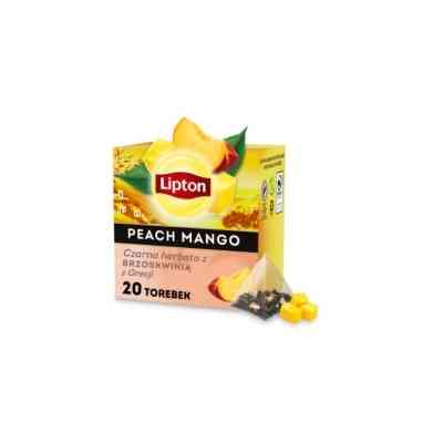 Чай Lipton чорний "Peach mango" 20 пакетиків (5063270110942) Вінниця