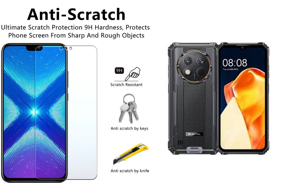 Захисне скло NeoGlass для Oukitel G1 – надпрозоре та стійке Київ - фото 1