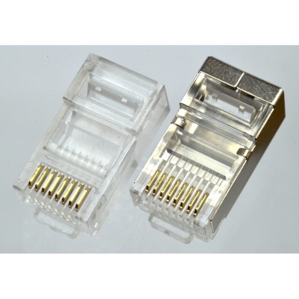Конектор UTP CMS RJ45 екранований Київ - фото 5