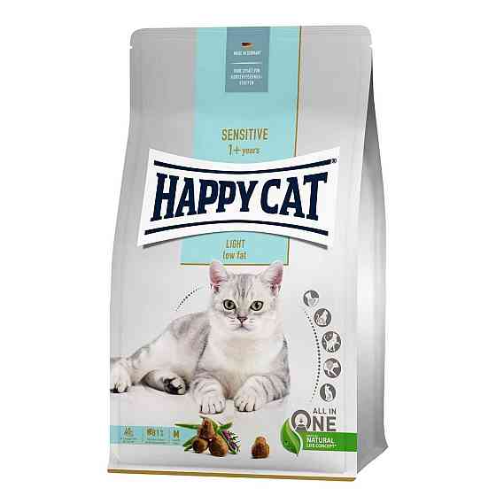 Happy Cat Sens Light корм для кошек с избыточным весом или склонных к полноте, 4 кг Винница