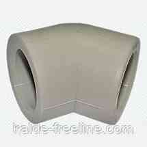 Колено полипропиленовое (угол) ∅ 32Х45° Харьков