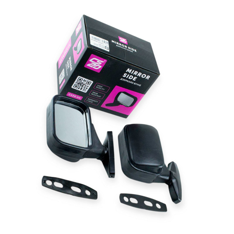 Дзеркало 2121, ІЖ заднього виду зовнішнє велике на ніжці (к-кт 2 шт) CS-20 2101-2106, Мукачево - фото 1