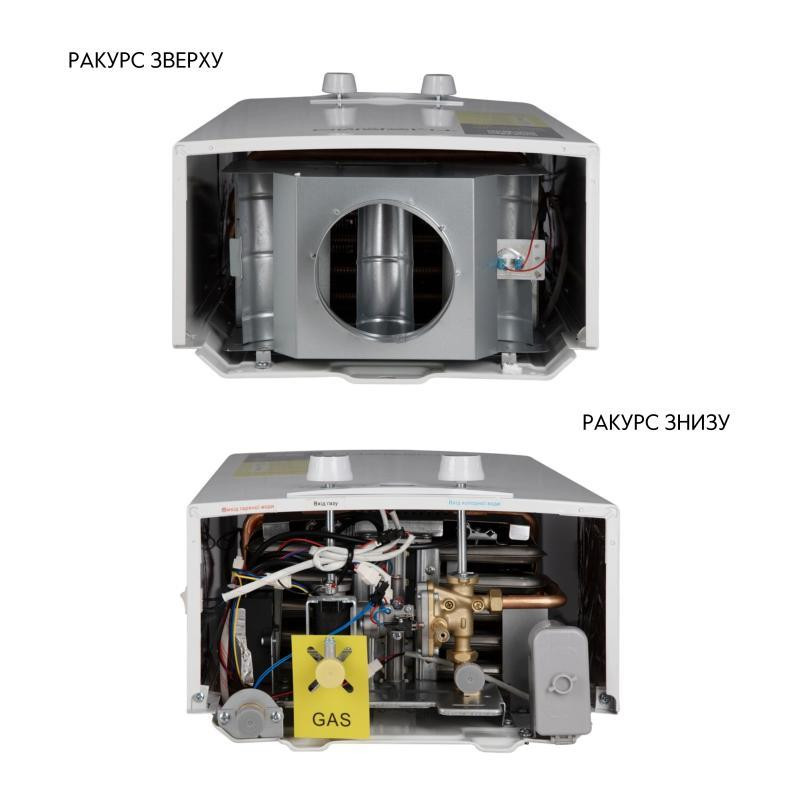 Газовая колонка дымоходная Thermo Alliance EURO JSD20-10QB, 10 л, White Харьков - изображение 7