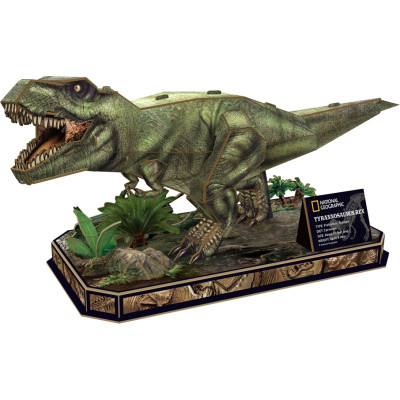Пазл Cubic Fun 3D National Geographic Dino Тиранозавр Рекс (DS1051h) Винница - изображение 2