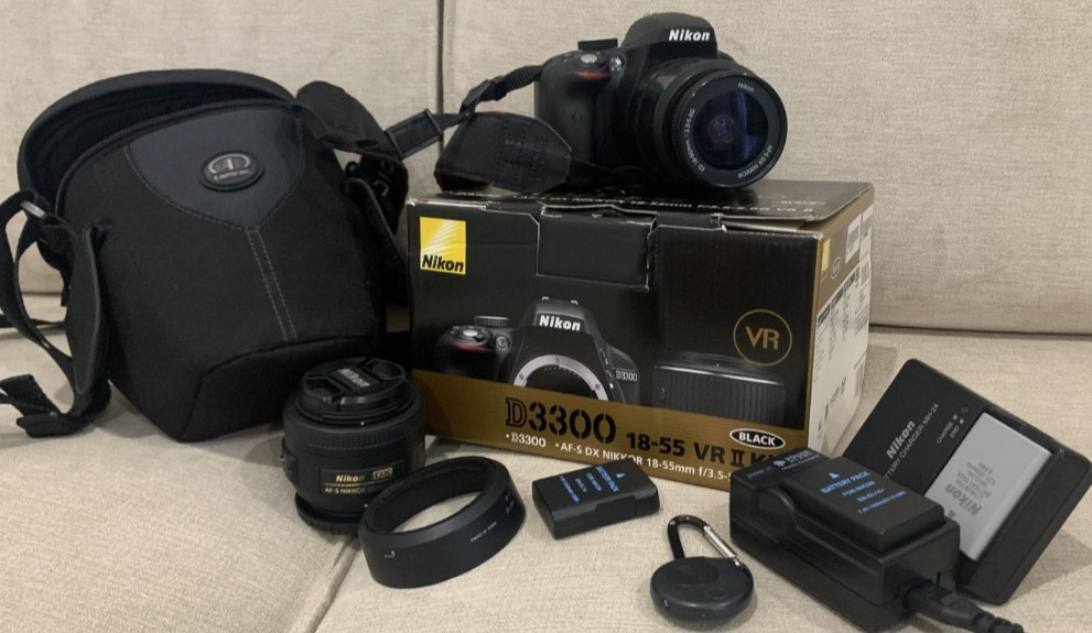 Фотоапарат: NIKON D3300, 18-55 mm. VR II Kit + DX 18-55 + акумулятори. Київ - фото 5