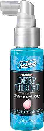 Спрей для минета Doc Johnson GoodHead DeepThroat Spray – Cotton Candy 59 мл для глубокого минета Sex Aura Киев