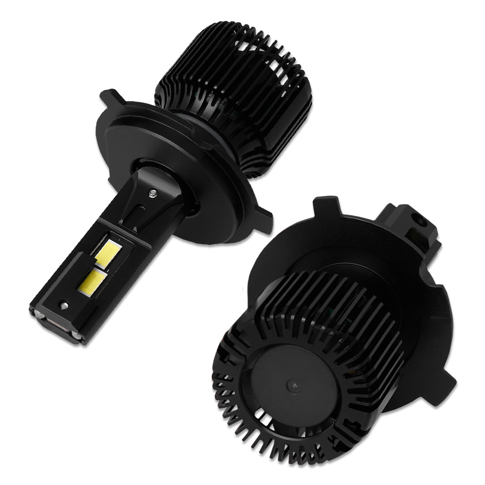 Автолампа Solar LED H4 12/24V 130W 11000Lm 6500K CSP3570 2шт Львов - изображение 6