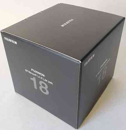 Объектив: Fujifilm XF 18mm.f/1.4 R LM WR.Новий . Киев