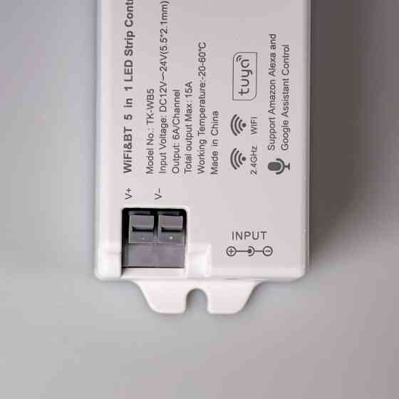 Smart Systems group LED контролер універсальний TK-WB5 Dim+RGB+CCT, 15A, Wi-Fi+Bluetooth+RF2,4G Київ