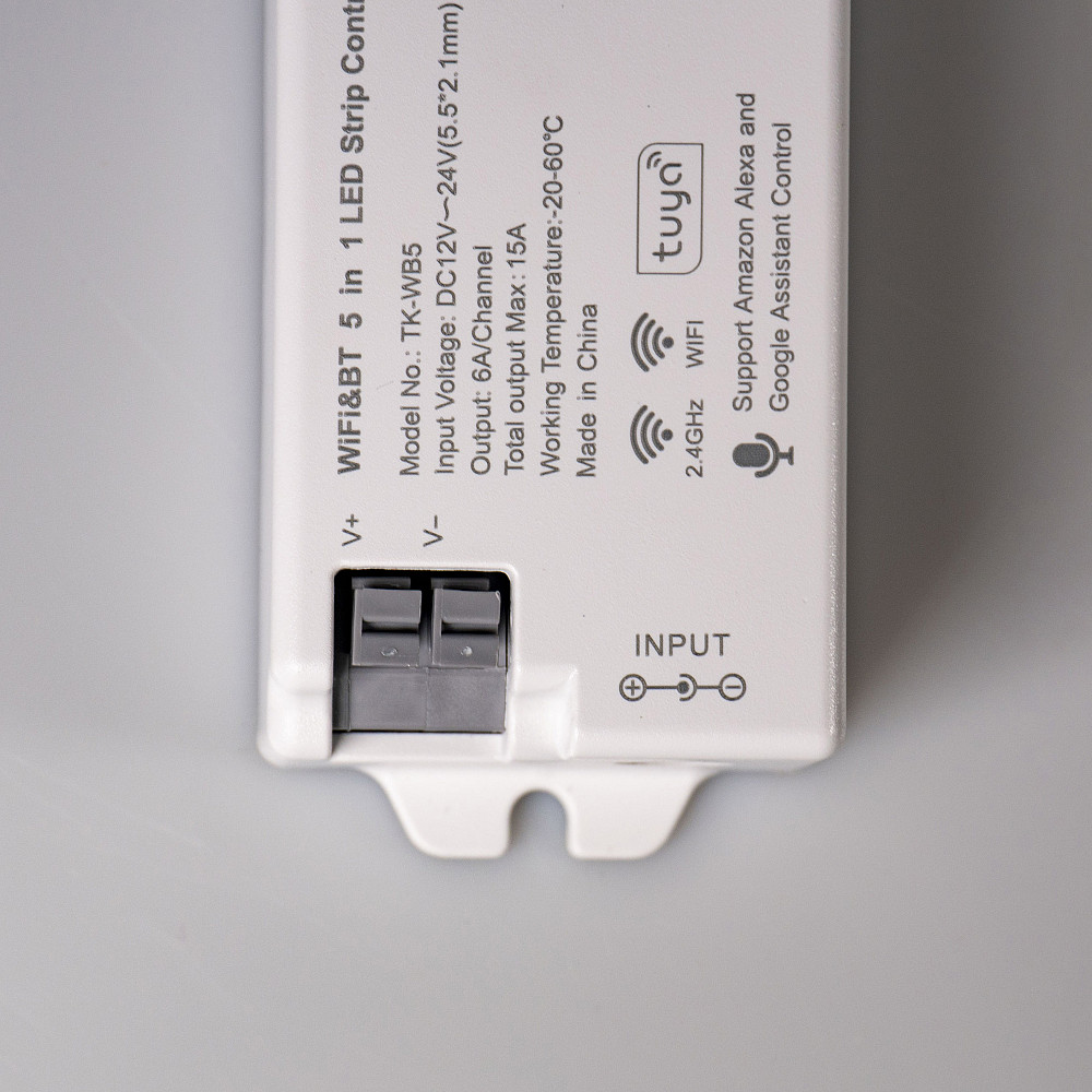 Smart Systems group LED контролер універсальний TK-WB5 Dim+RGB+CCT, 15A, Wi-Fi+Bluetooth+RF2,4G Київ - фото 4