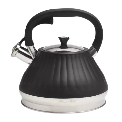 Чайник 3л нержавіюча сталь зі свистком з ручкою 