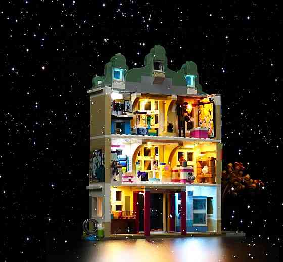 Набір LED-підсвітки Brick Shine для LEGO Friends Emma's Art School 41711, комплект освітлення (без конструктора) Київ
