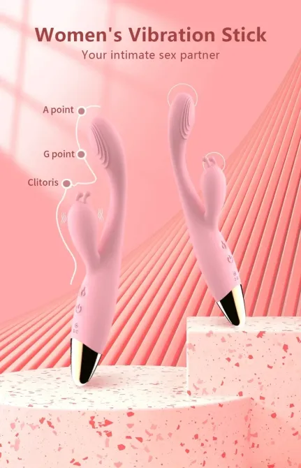 Вибратор- кролик с подогревом 