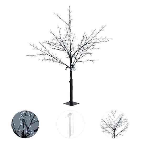 Световое дерево Hanami CW 180 см 336 холодных белых светодиодов Blumfeldt Германия Ровно