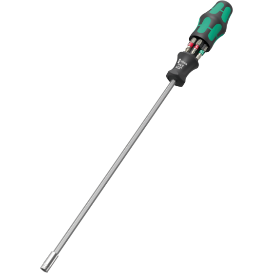 Викрутка Wera з магнітним тримачем 1/4" магазин для біт в ручці PH/PZ/Torx (25мм) 05051028001 Одеса