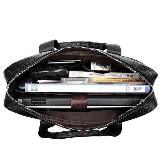 Сумка мужская Vintage 14678 для ноутбука Черная Киев