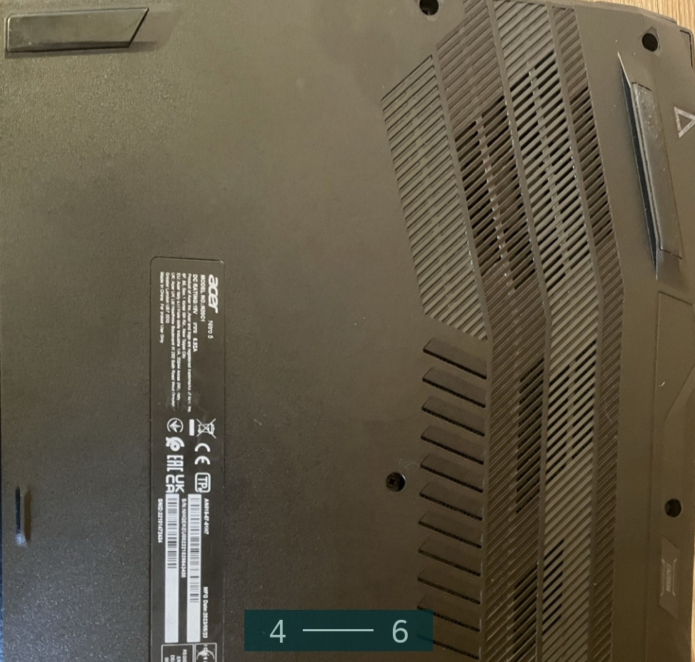 Ноутбук сучасний ігровий Acer Nitro 5 AN515-57 Київ - фото 3