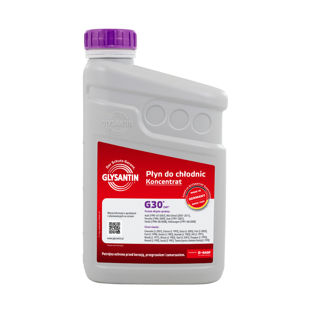 Антифриз концентрат GLYSANTIN G30 KONZENTRAT 1 л — красный G12+ концентрат | GLY301190 Ковель - фото 1