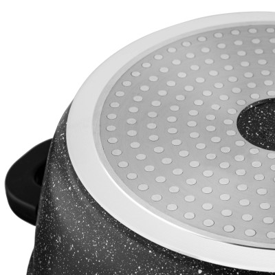 Каструля Ardesto Gemini Anzio, 5л, алюміній, чорний (AR2454GE) Вінниця - фото 3