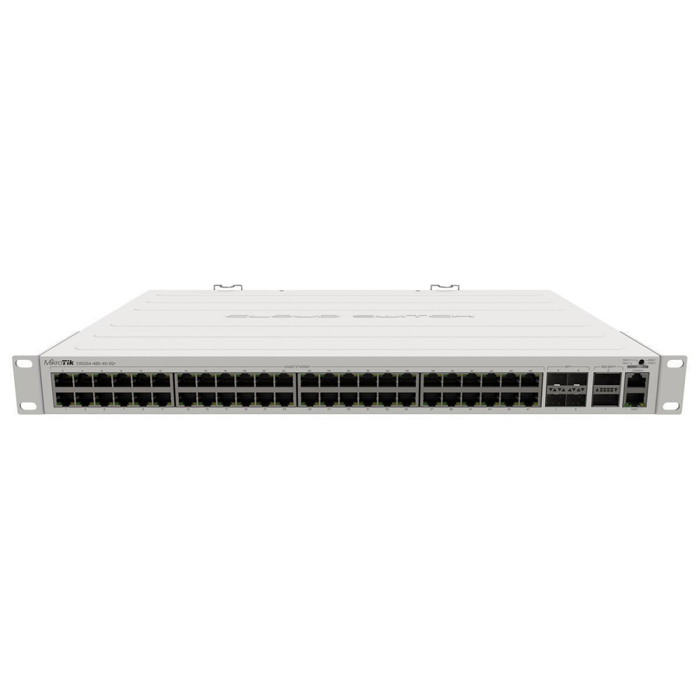 Комутатор MikroTik CRS354-48G-4S+2Q+RM (48xGE, 4xSFP+, 2xQSFP, L3) вбудований блок живлення Харьков - изображение 6