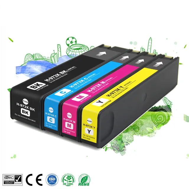 УЦЕНКА! Комплект совместимых чернильных картриджей 973XL Днепр - изображение 1