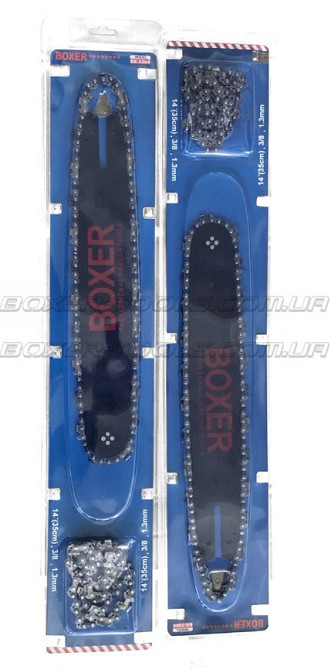 BX-3304 Шина та Ланцюг Для Електропил 35 см. (14”) 1,5 мм., 3/8 Паз, 72 Ланки, Зубців: 36 шт Одеса - фото 3