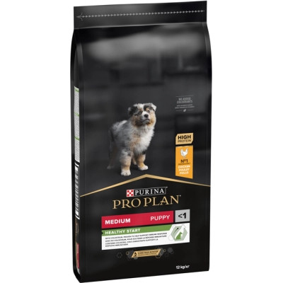 Сухий корм для собак Purina Pro Plan Dog Medium Puppy з високим вмістом курки 12 кг (7613035120402) Вінниця - фото 4