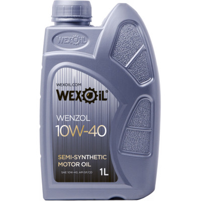 Моторна олива WEXOIL Wenzol 10w40 1л (WEXOIL_63149) Вінниця - фото 1