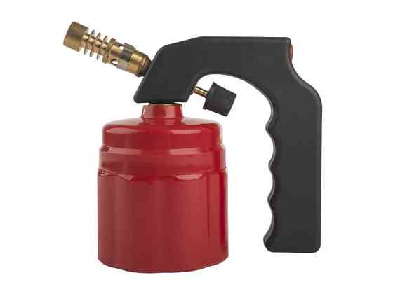 Лампа паяльна газова 190 г, регулювання полум'я, для роботи в будь-якому положенні Sturm 5015-01-P (читати Рівне