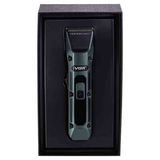 Професійна машинка для стрижки VGR з 4 насадками Київ
