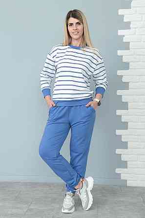 Демісезонний костюм в смужку "Delight" оптом | Батал Джинс, 50-52 Київ