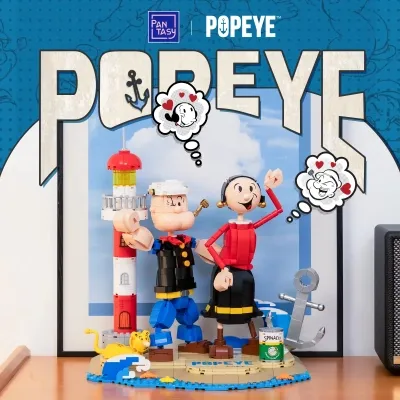 Конструктор Pantasy Popeye Папай с Оливой (86401) Винница