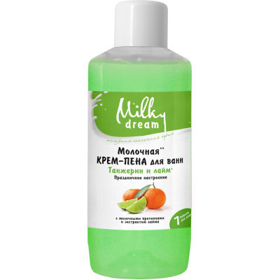 Пена для ванн Milky Dream Танжерин и лайм 1000 мл (4820205300257) Винница - изображение 1