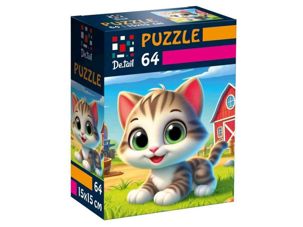 Пазлы Забавный котенок DT1234-24 ТМ VLADI TOYS Киев - изображение 1