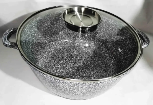 Казан круглый UNIQUE UN-5218 6.1л гранитным покрытием 28 см Одесса - изображение 3