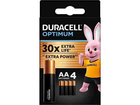Батарейка лужна LR6/AA 4шт (блістер) OPTIMUM CEE GEN3 58696 ТМ DURACELL Solmir Київ