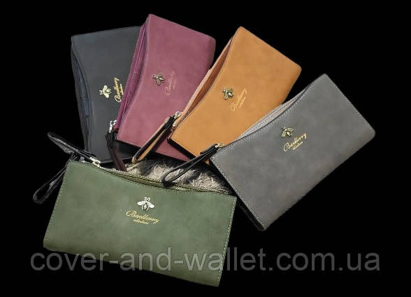Стильный тонкий женский кошелек на молнии Baellerry dellape Киев - изображение 1
