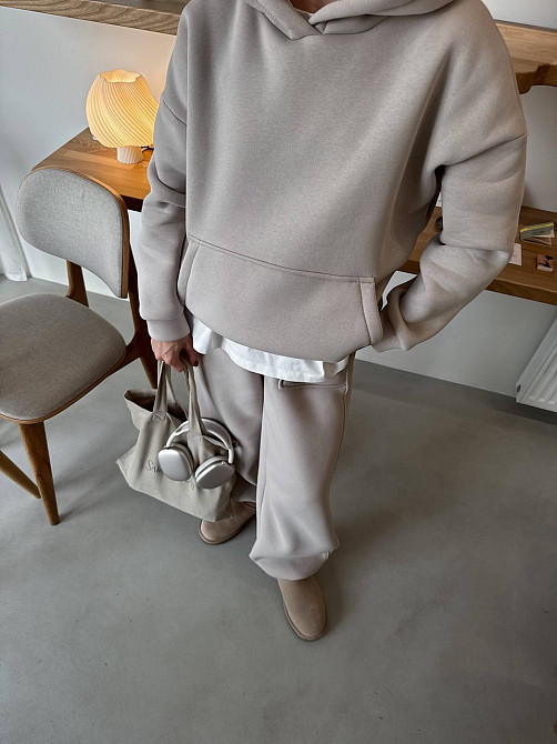 Женский тёплый костюм Серый 48/52 Харьков - изображение 4