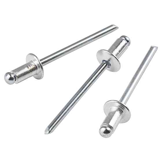 Sigma Заклепки алюминиевые 4.0×7.0мм 50шт Standard SIGMA (2612511) Київ