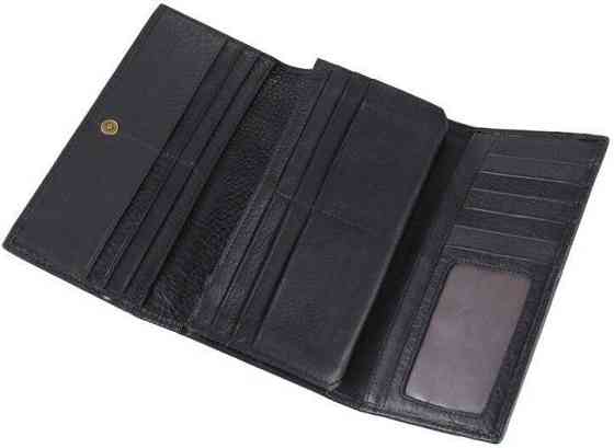 Гаманець Vintage 14446 Чорний Київ